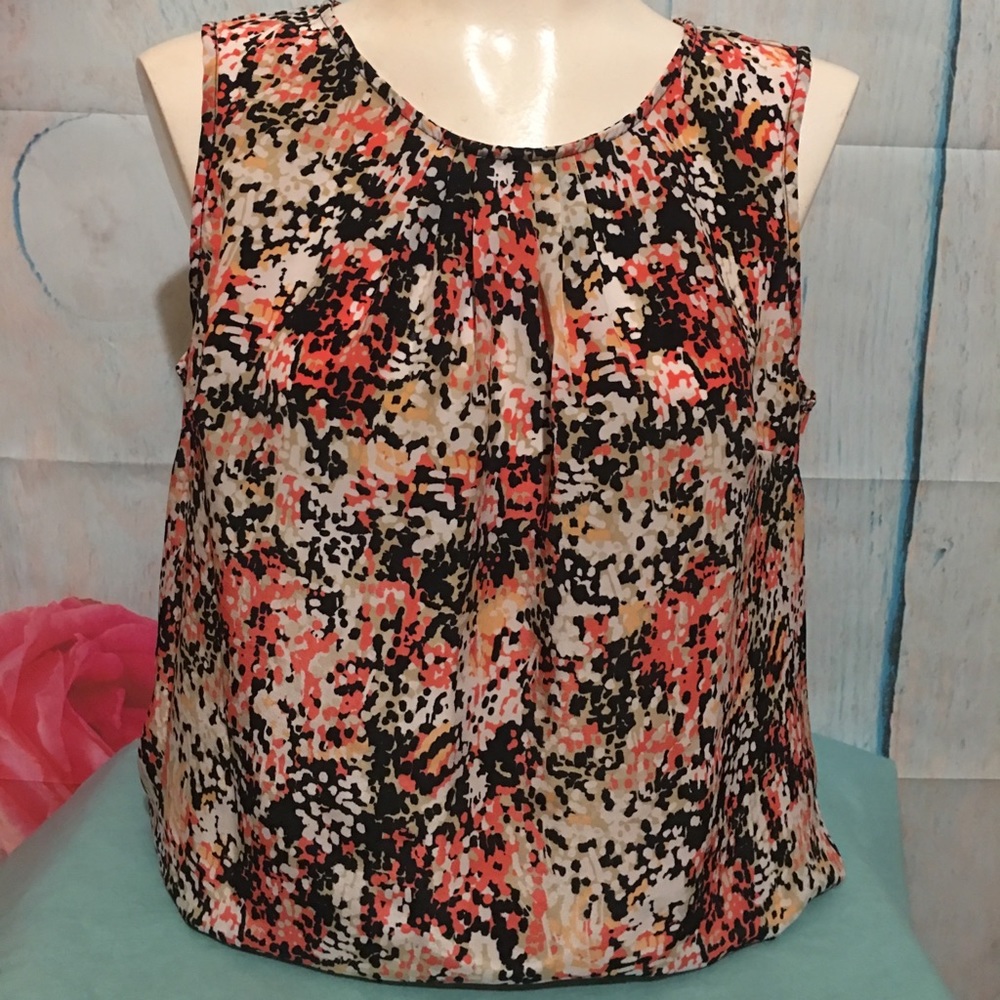christopher & Banks sleeveless blouse Size M